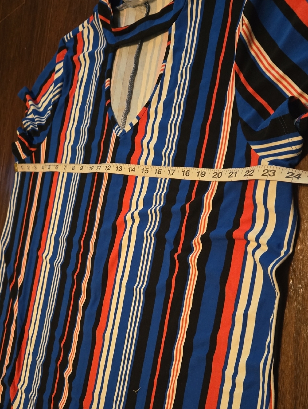 Bobbie Brooks Striped Short Sleeve Top Size 3X - Picture 5 of 7